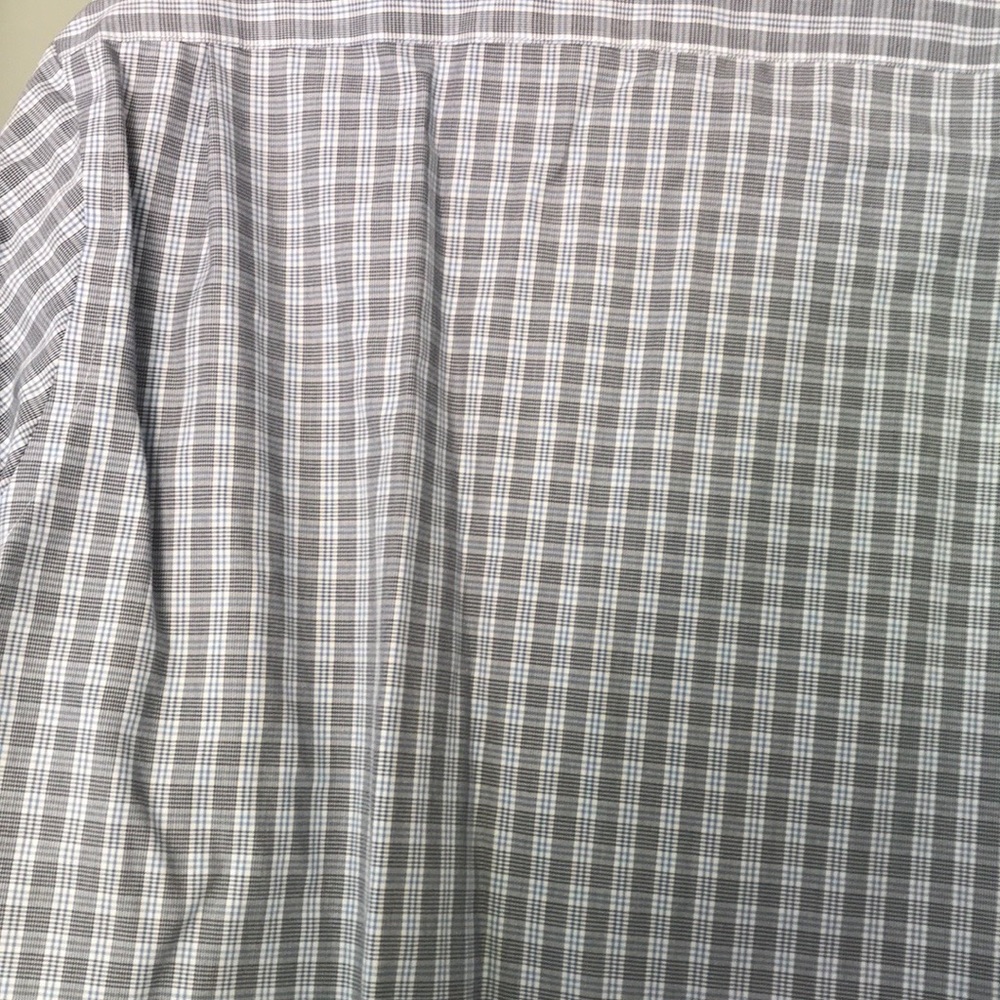 Joseph Abboud Checked Button Down. Size 17 & 34/35 - image 2